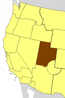 Location of the Diocese of Utah