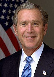 George W. Bush (2001–2009) (1946-07-06) 6 July 1946 (age 78)   Republican