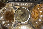 Central dome and semi-domes of the Hagia Sophia (6th century)