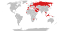 Image 1A map of countries which have lèse-majesté laws as of January 2023 (from Freedom of speech)