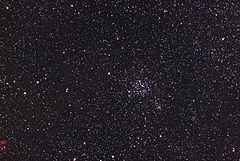 Messier 35, with 6 Gem visible right at the bottom edge of the image