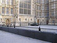 Security outside the Houses of Parliament