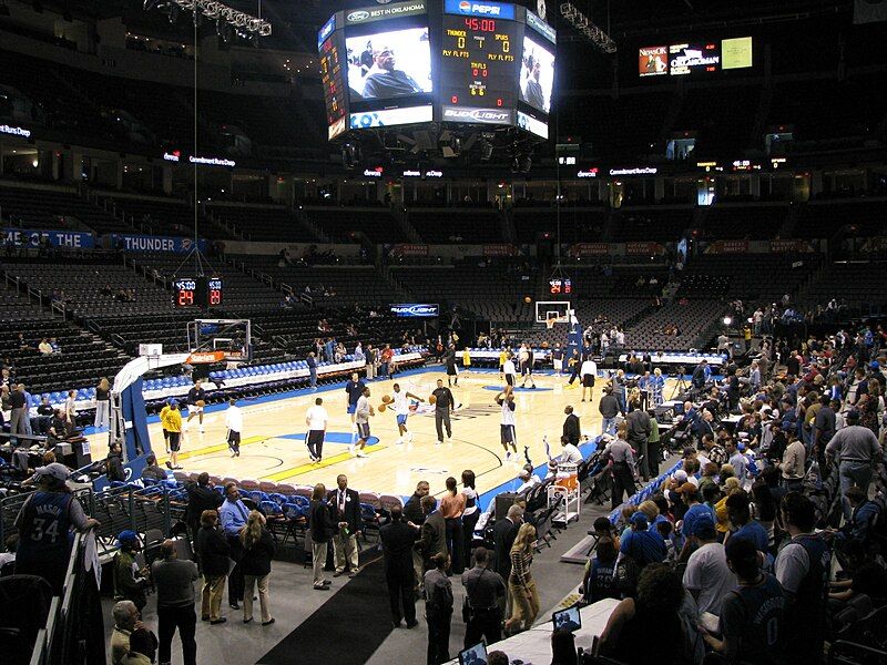 File:OKC Thunder Pregame.jpg