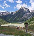 The Seekogel as seen from the east from the Riffelsee