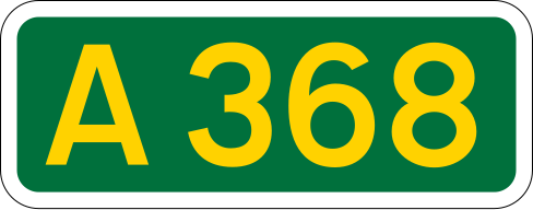 File:UK road A368.svg