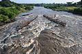 Fish traps in the Uele River