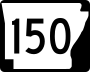 Highway 150 marker