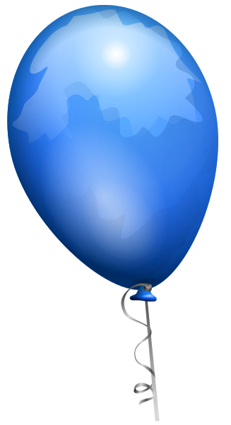 File:Blue toy balloon.svg