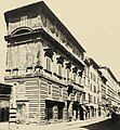 The Palazzo Jacopo da Brescia and the destroyed Borgo Nuovo road in Rome, 1930 ca.