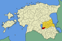 Rõngu Parish within Tartu County.