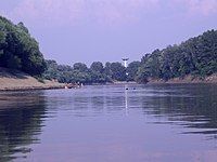 Martfű, from the Tisza river