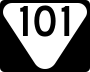 State Route 101 marker