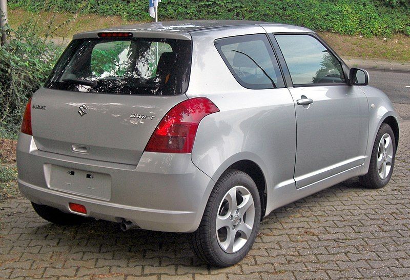 File:Suzuki Swift rear-1.jpg