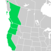 Symphyotrichum chilense distribution map