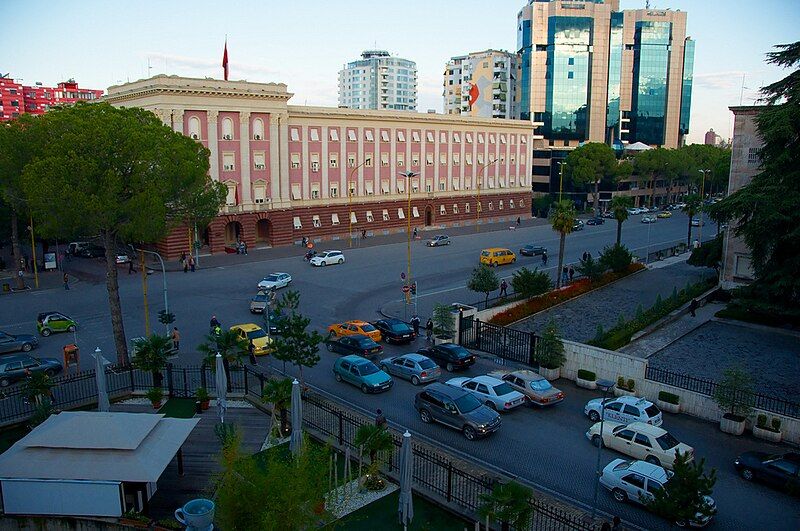 File:Tirana's Boulevard.jpg