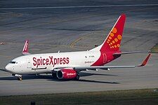 SpiceXpress Boeing 737-700BCF