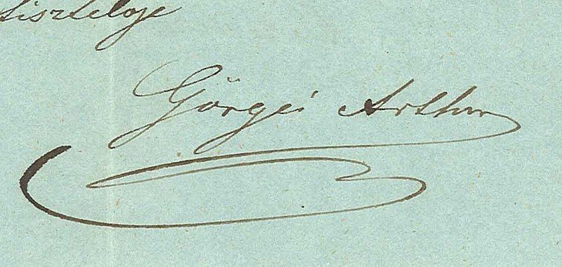 File:Artúr Görgei's signature.jpg