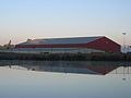 The Show Barn at the Cloverdale Fairgrounds.