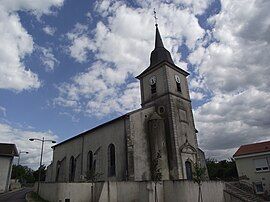 The church in Colombey-les-Belles