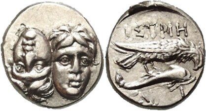 Histrian minted coins