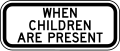 S4-2P When children are present (plaque)