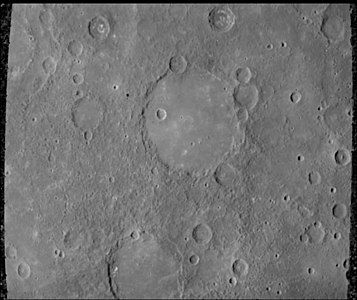 Mariner 10 image with Bramante at bottom