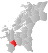 Rennebu within Trøndelag