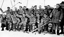 1948 Ottawa RCAF Flyers team photo