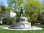 Der Rüdigerbrunnen (the Rudiger well), Kaufbeuren, Germany.