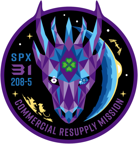 File:SpaceX CRS-31 Patch.png