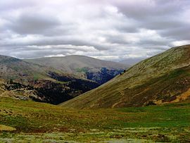 A small nomadic settlement in Torul district