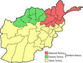 Taliban vs Northern Alliance (1996).