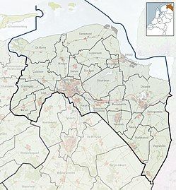 Warffum is located in Groningen (province)