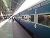 The Jaipur Superfast Express at Kota Junction station in April 2011