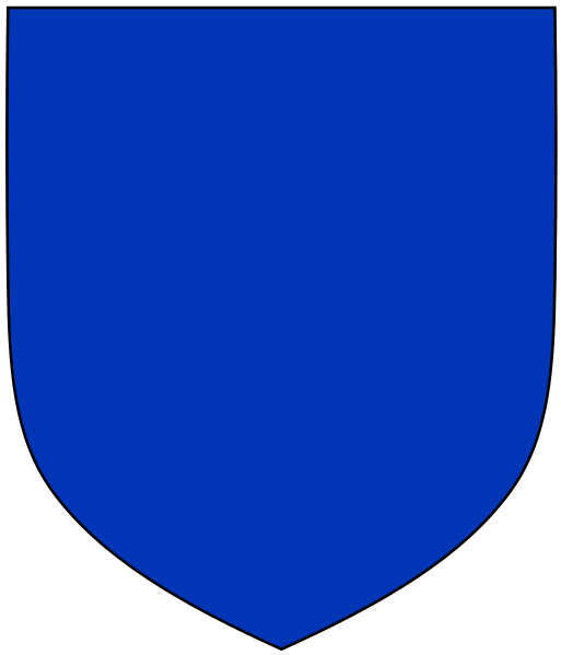 File:Azure Heraldic Shield.svg