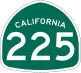 State Route 225 marker