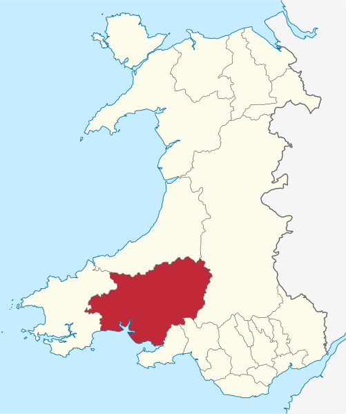 File:Carmarthenshire in Wales.svg