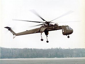 Tricycle nosewheel Sikorsky CH-54