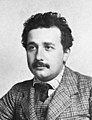 Image 6Albert Einstein (1879–1955), photographed here in around 1905 (from History of physics)