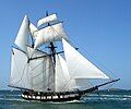 French topsail schooner La Recouvrance