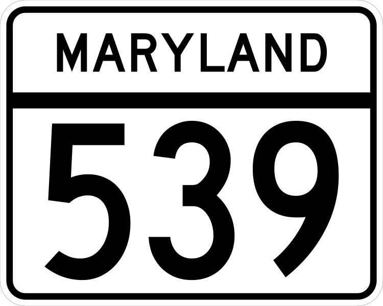 File:MD Route 539.svg