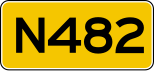 Provincial highway 482 shield}}