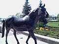 Statue of Northern Dancer at Woodbine Racetrack