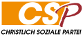 Logo before 2014. Orange is the traditional Christian democratic colour in Belgium.