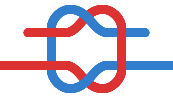 File:Square knot.svg