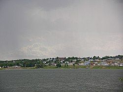 Stanley Mission across the Churchill River