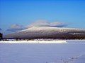 The mountain in winter