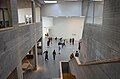 The entrance hall seen from the second floor