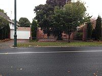 Hallows House, Toorak, 1974. Alterations were also made in 1986.