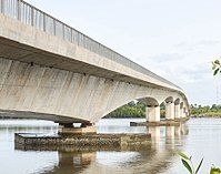 Bridge in São Vicente, Cacheu